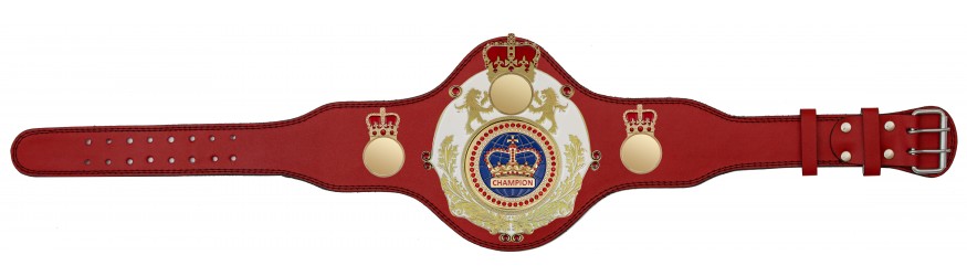 QUEENSBURY PLT LEATHER BLUE CHAMPION CROWN CHAMPIONSHIP BELT - PLTQUEEN/W/G/BLUEGEM - AVAILABLE IN 4 COLOURS QUEENSBURY PLT LEATHER BLUE CHAMPION CROWN CHAMPIONSHIP BELT - PLTQUEEN/W/G/BLUEGEM - AVAILABLE IN 4 COLOURS